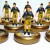 Subbuteo Andrew Table Soccer Dorados FC kit Tribute for Diego Maradona on WSB Professional bases
